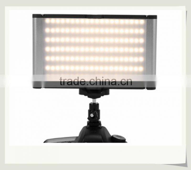 Top sale new pantent portable aviation aluminium alloy CRI95 on camera video led light