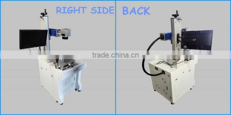 China Jinan Dowell 2016 new technology laser marking machine 1010 20w 30w 50w 100w fiber laser marking machine on steel