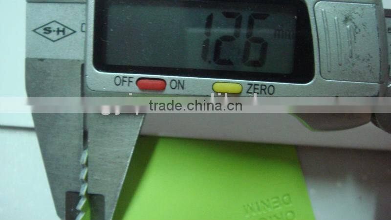 candy color leather lable