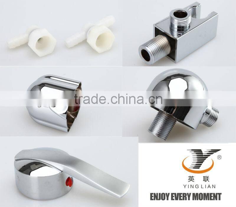 Champagne Color Bathroom Rain Shower Panel