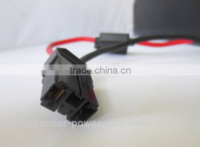 RoHS/CE /UL best safe lithium ion high capacity lithium polymer battery ebike battery pack with charger and internal BMS