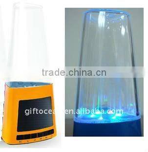 USB LED colorful Fountain Speaker digital music player