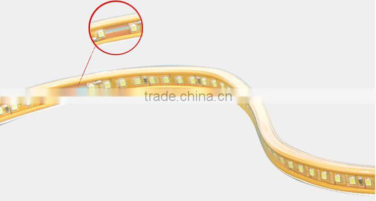 VT 220V AC LED Strip Light 100M golden yellow SMD 5630 60LED/M Waterproof IP68LED Stripe 100M/Roll High Quality customization