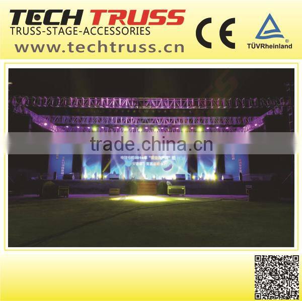 C40-TS10 aluminum triangle truss , lighting stage truss for exhibition