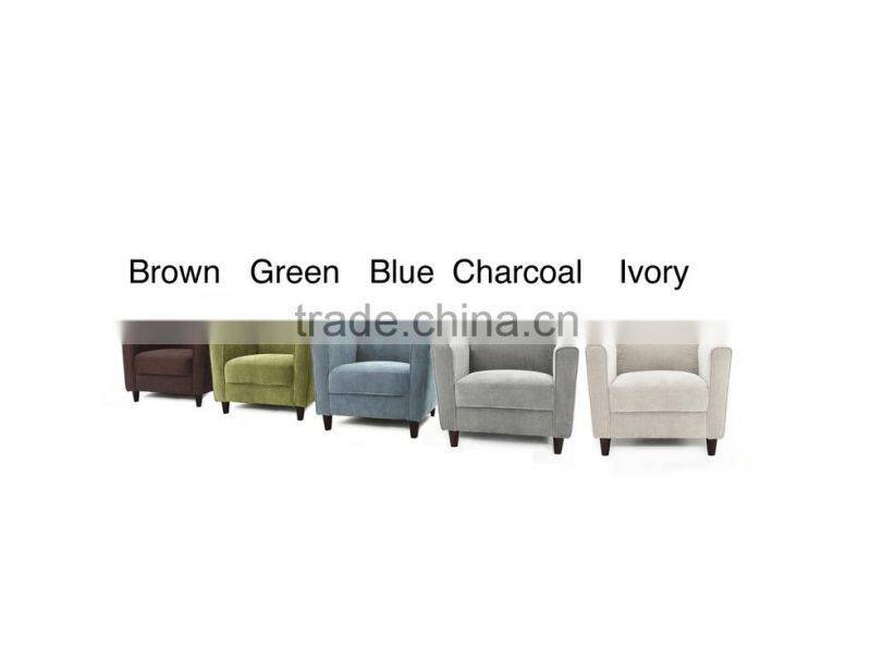 New design comfortable fabric sofa chair 224