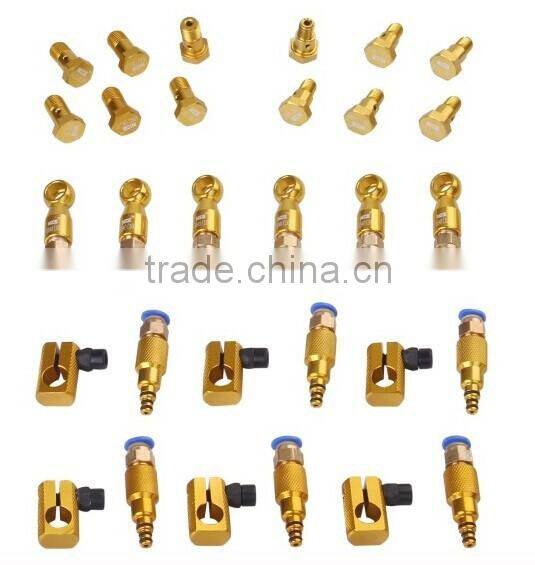 Diesel common rail injector fuel return connector kits tools