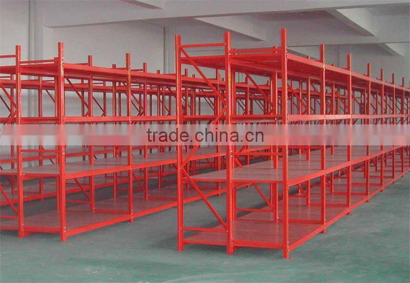 Warehousing goods storage shelving and racking system