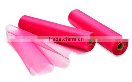 2014 The Latest High Quality Normal Organza With 100% polyester For Wedding Decoration