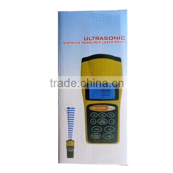 Ultrasonic distance level digital display tape measure professional display industrial wholesales high precision portable pointe