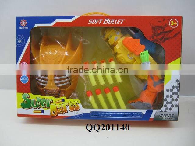 Funny kids EVA shooting rocket play set