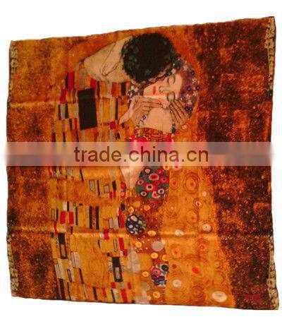 100%silk scarf shawl de chine