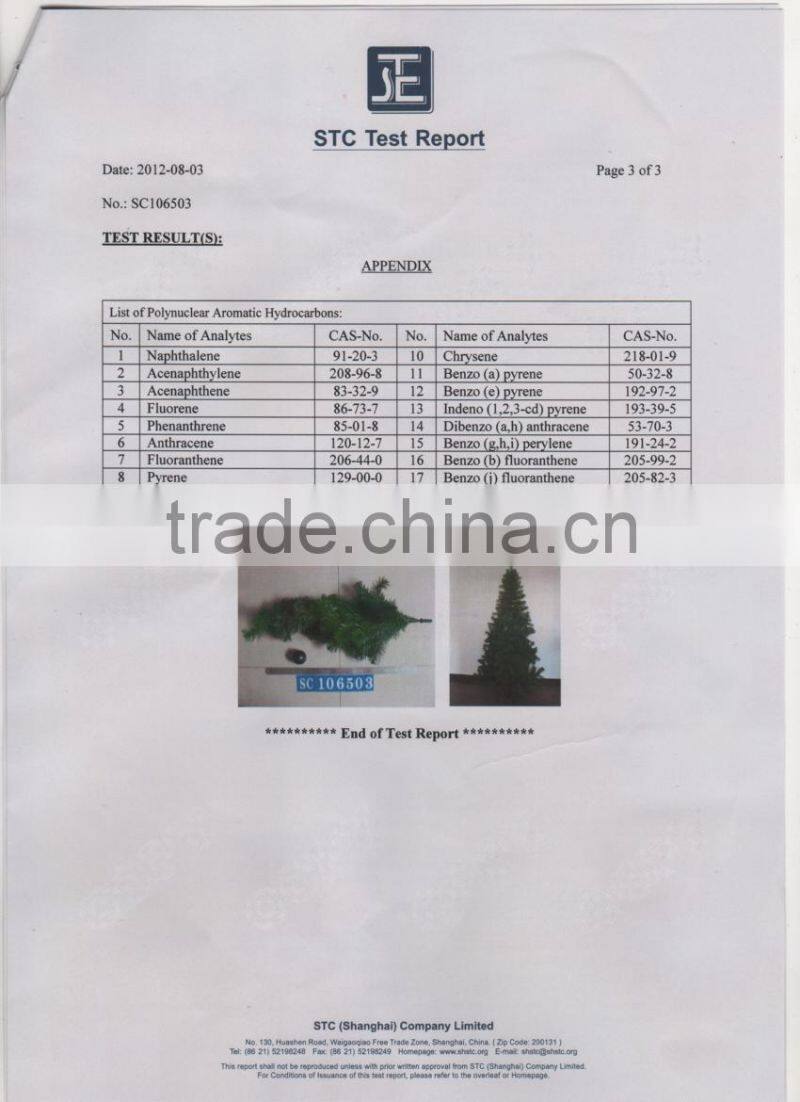 2015 New products artficial PVC Christmas tree/bushy Christmas tree