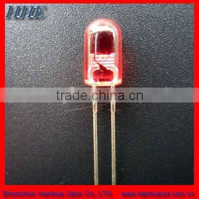 transparent 5mm green round led diode for traffic light(HH-51CRC-O)