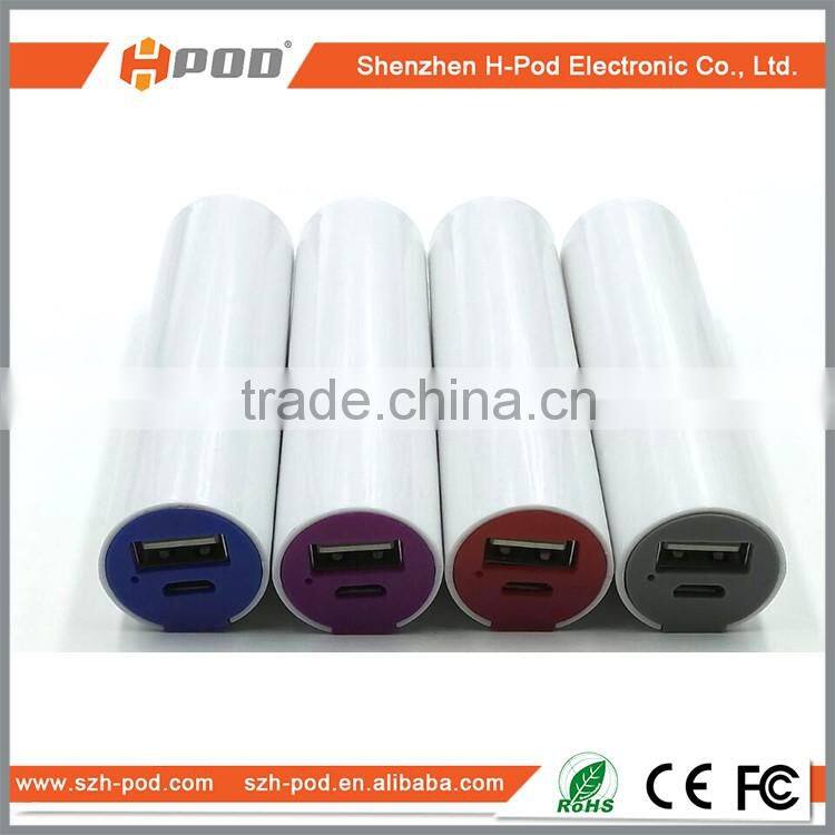 Portable Power Bank For Mobile Phone 2016 New Arrival Mini Power Bank 2000mah