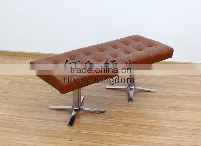 New design leather bench DS-163