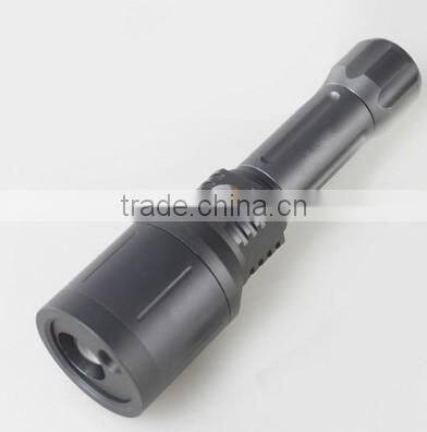 Rechargeable long distance green laser flashlight torches with led flashlight with laser pointer