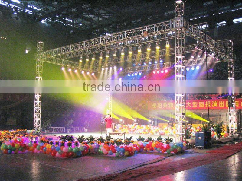 heavy steel structural truss buildings arch lighting truss shows connector for aluminum truss