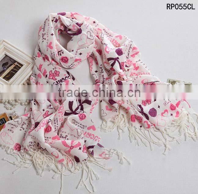 floral printed pashmina scarf 17