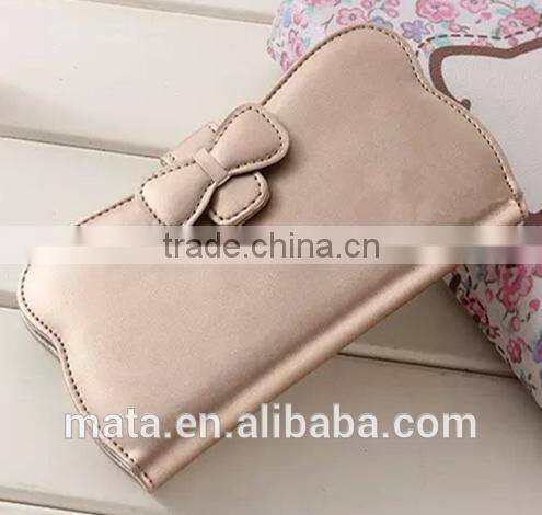 Top Grade Lovely Leather Case With Wallet Style Leather Case For Sony z5