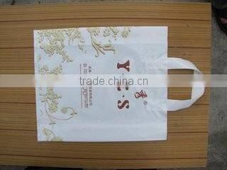 LDPE printed square bottom plastic bags