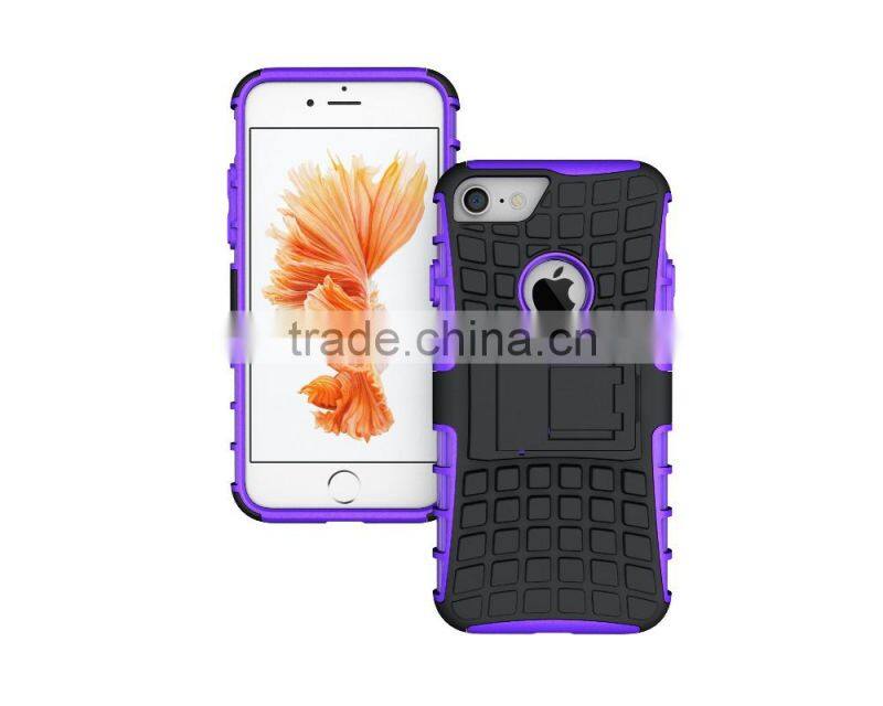 Excellent PC TPU Shockproof Phone Cover For Iphone 7 Heavy Duty Case