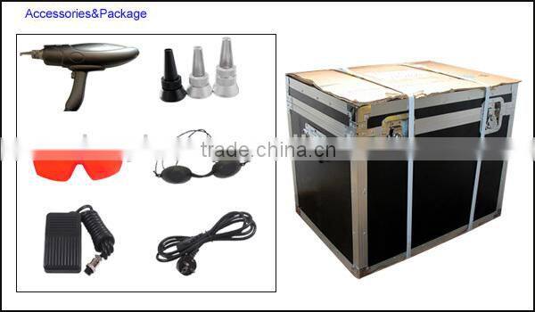 2015 Newest Tattoo Laser Removal Machine Q-Switch ND:YAG Device