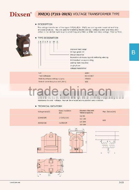 Metering Voltage Transformer
