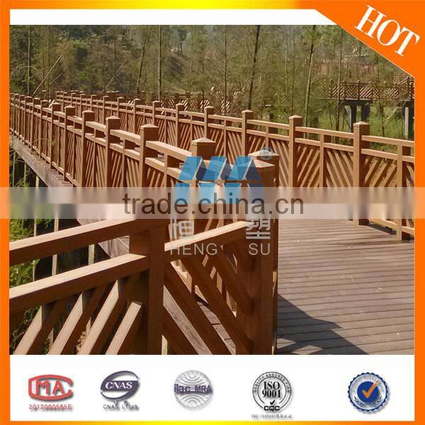 wood plastic railing for stairs indoors decorative wood rails wpc deck railings
