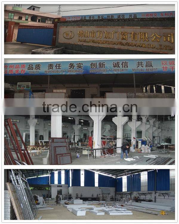 Tinted color PVC tilt open vertical opening window