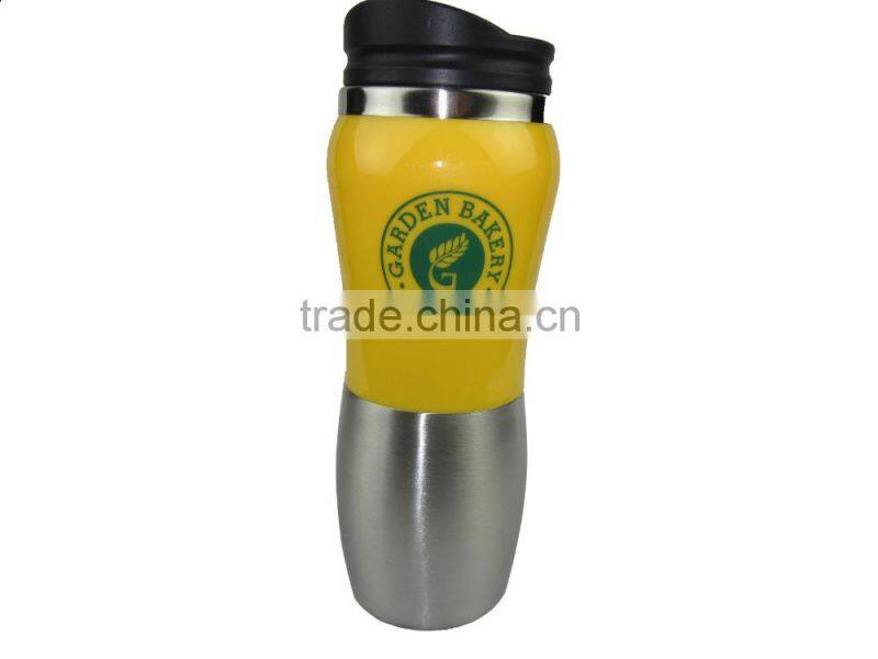 2015 eco friendly new stainless steel sublimation travel mug
