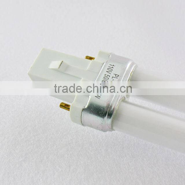 4pcs white color replaceable 9W UV bulbs for uv lamp