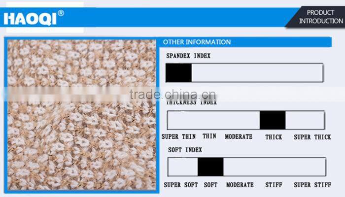 new product polyester fabric acrylic textile thick needle fabric special yarn textile