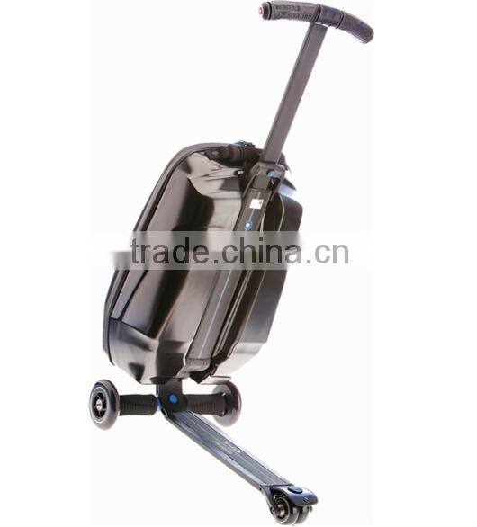 PC/EVA luggage abs luggage scooter luggage
