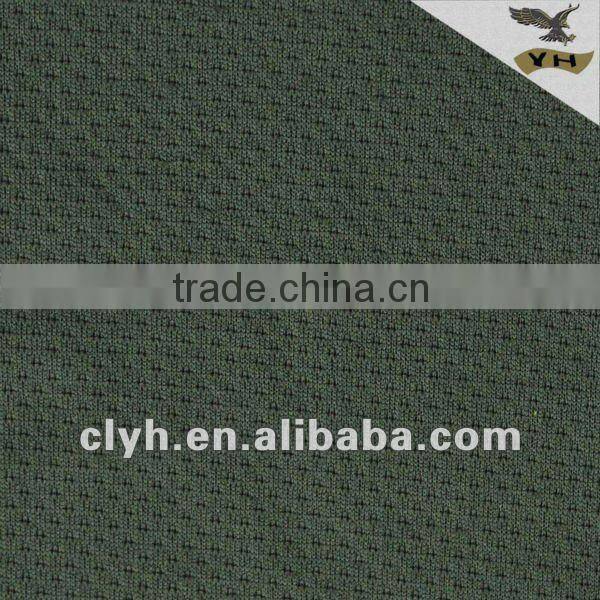 Dark green polyester spandex fabric for bag made in China