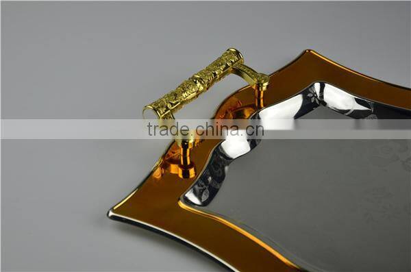 gold charger plates T159