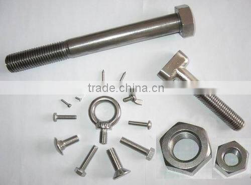 Round head stainless steel carriage bolt