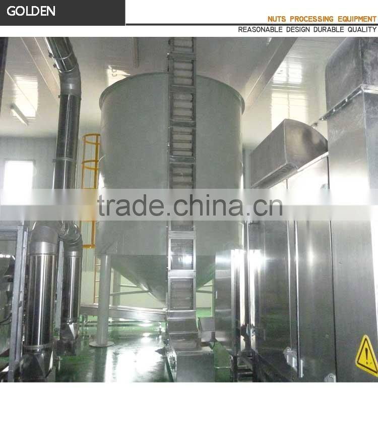 Food Machinery Peanut Roasting Blanching Production Line