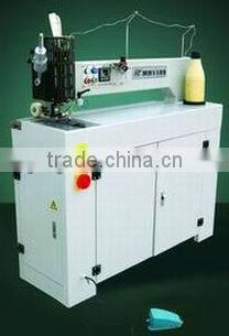 Woodworking veneer splicing machine