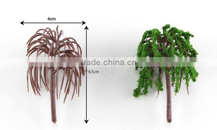 2015 new, scale plastic model trees, architectural model tree ,artificial plastic tree, train layout model, MT-25
