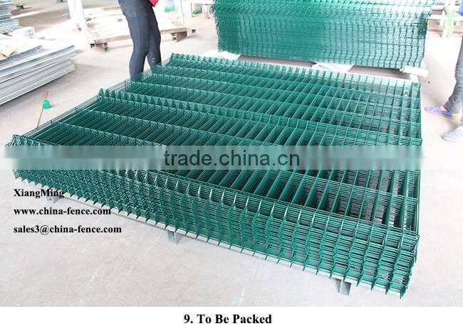 Powder Coated Metal Fence Steel Fencing Security Fences