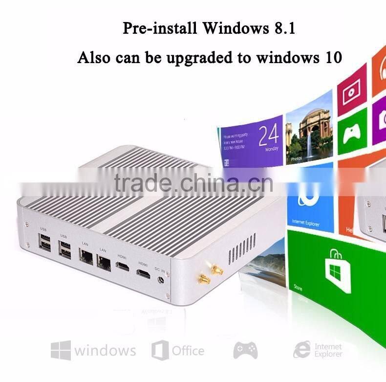 smart computer Intel core i3-5005U 2.0GHZ Intel HD5500 1080P resolution i3 mini computer dual DDR3 laptop memory+4K+4COM+2HDMI