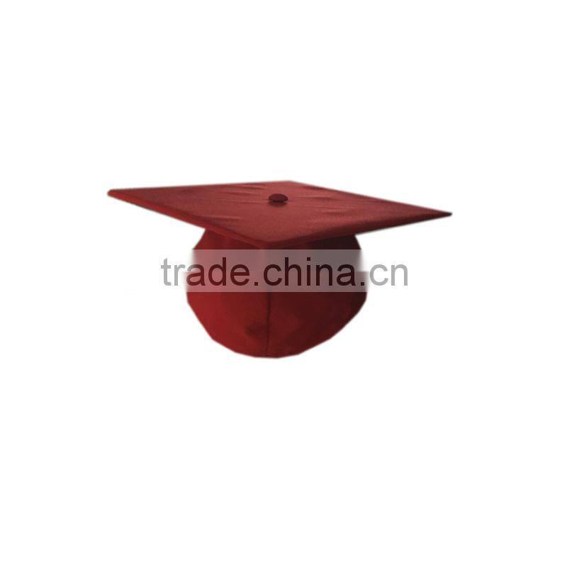Matte Maroon College Graduation Cap