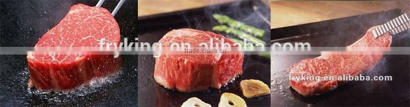 Table top heavy duty griddle with CE