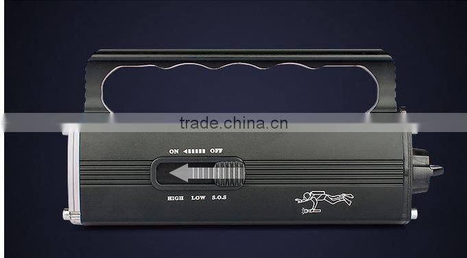 Multifunctional rechargeable candle power spotlight best Outdoor Searchlight