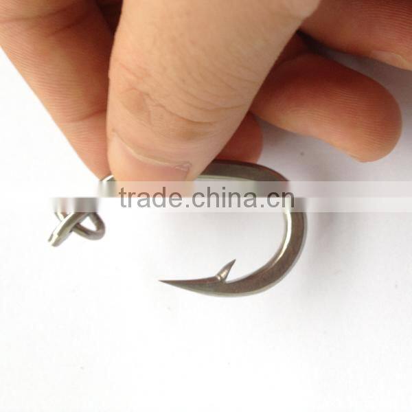 stainless steel tuna circle hook for longline- 3.2 inch