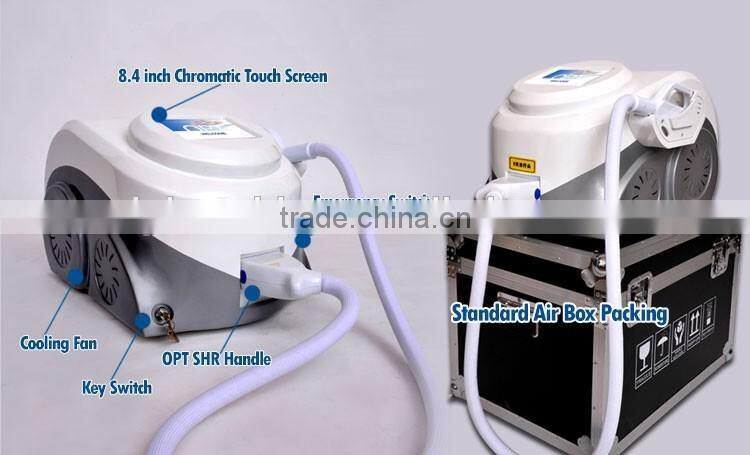 Newest high quality opt ipl portable hair removal