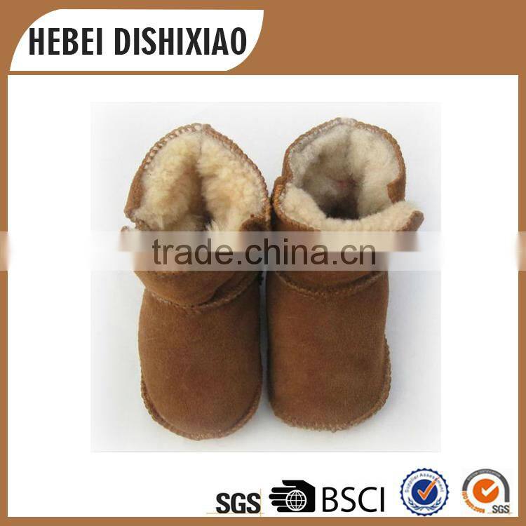 Suede Baby Shoes Fur Lined Baby Shoes Baby Cute Shoe