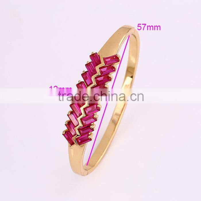 Beautiful Wholesale Price18k Gold Saudi Arabia Daily Wear Jewelry Bangles