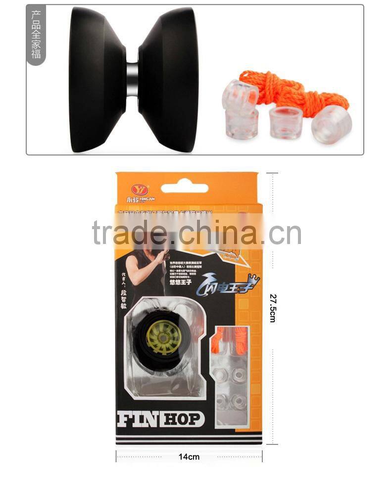 YJ Patent Design Aluminum Finger Spins YOYO Professional