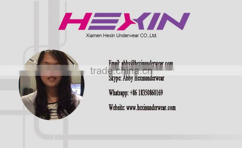 New Design Fashion Lace Hem Waist Slimming Black Butt Lifter Panty